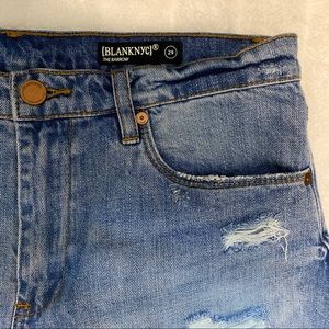 The Barrow High Waist Cutoff Denim Shorts